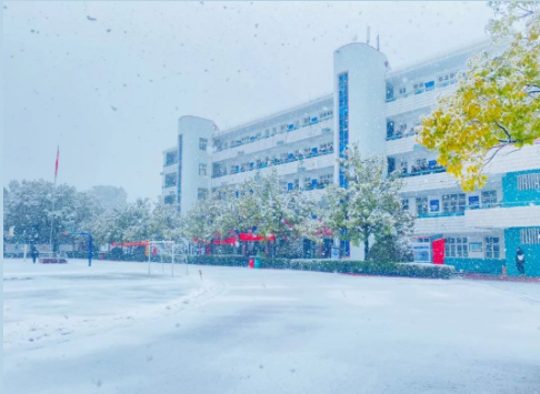 聽，雪落校園的聲音